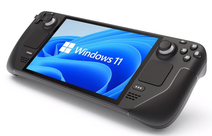 Valve Steam Deck получит поддержку Windows 11